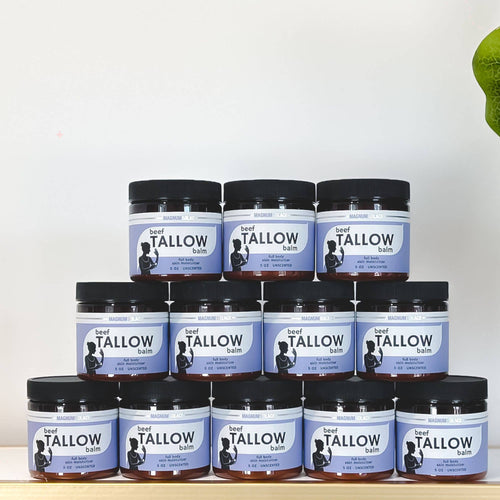 12 Pack FREEBIE- Tallow Balm for Skin, 5 oz